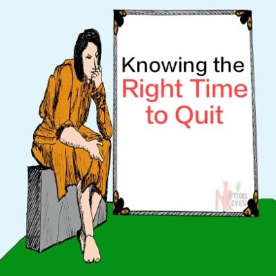 Right time to quit