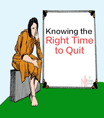 Right time to quit